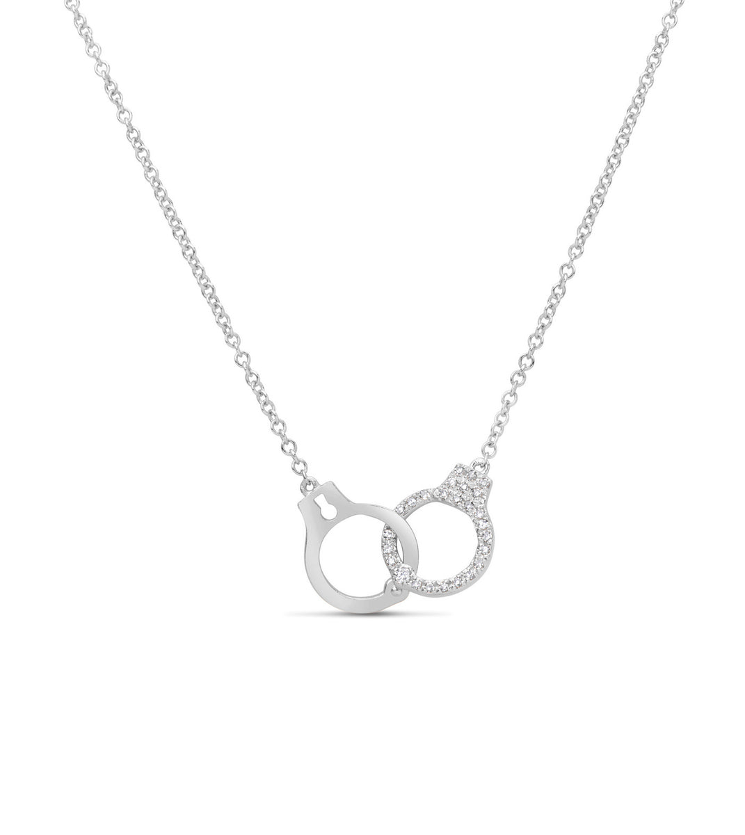 Diamond Handcuff Necklace – Olive & Chain