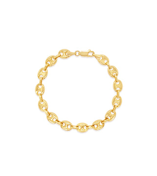 6.5mm Diamond Cut Franco Chain, 18K Gold Chain Men’s Solid Gold Necklace 26 Inches / Lion & Snake Clasp